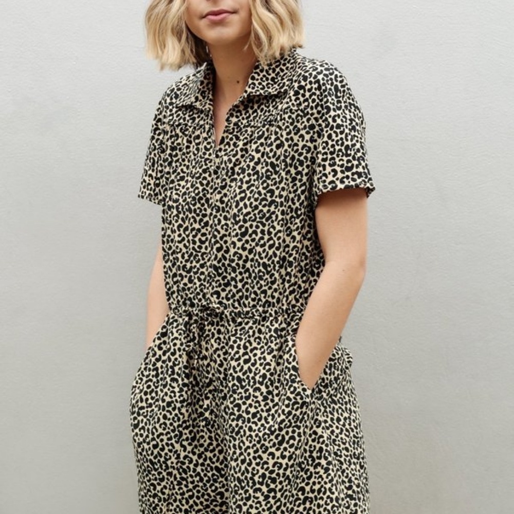 A.P.C. URSULA JUMPSUIT - BEIGE